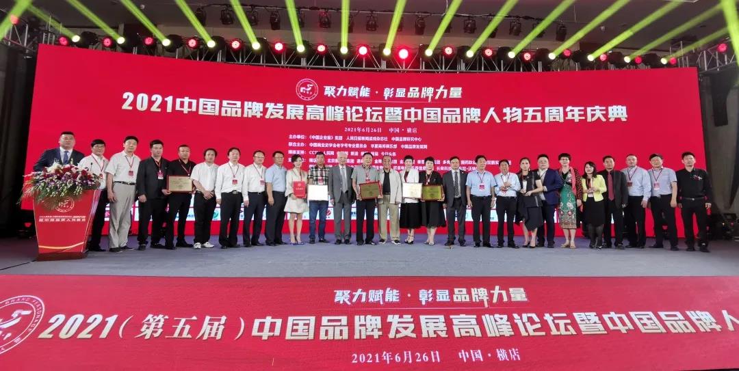聚力赋能 彰显品牌力量丨龙腾国际董事局主席沈小平获2021品牌强国年度人物