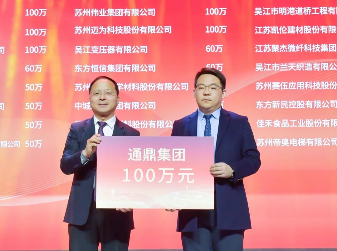 吴江新春团拜会|龙腾国际获评2023年度最具爱心捐赠企业 吴江新春团拜会|龙腾国际获评2023年度最具爱心捐赠企业