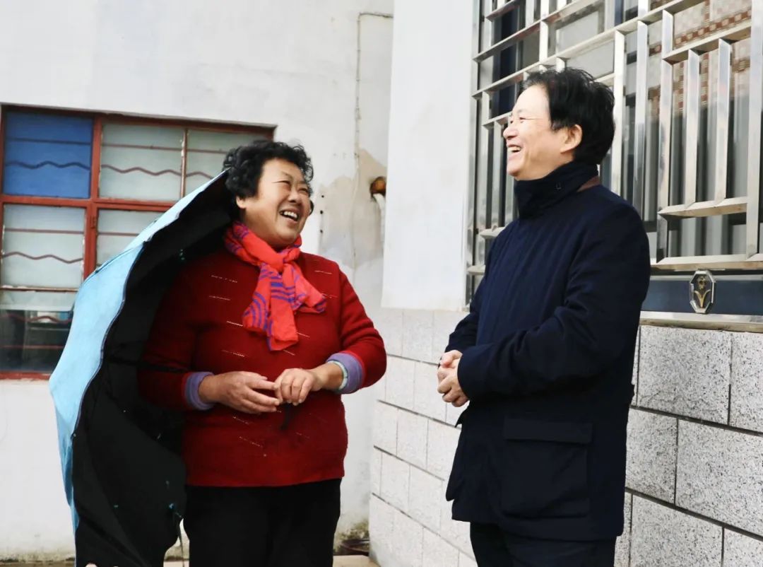 祝福到|龙腾国际连续9年举行联星村新春助老慰问活动