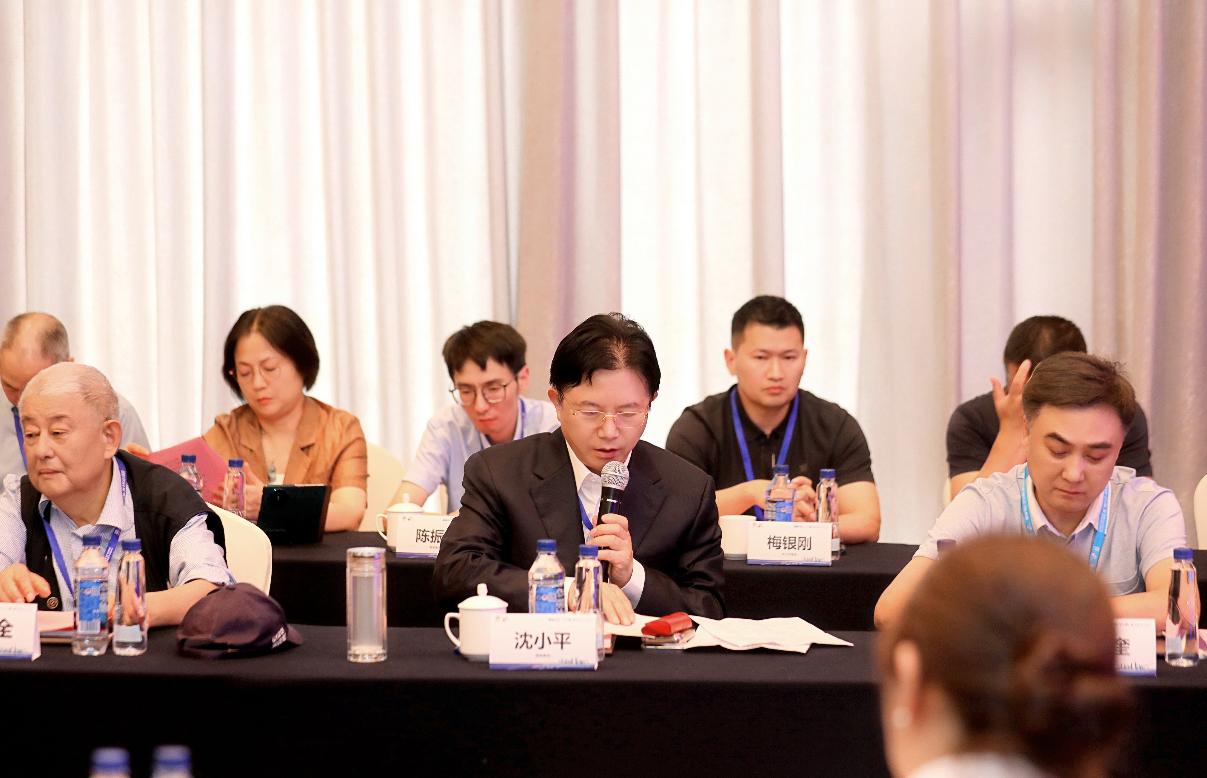 龙腾国际受邀参加2024首届苏商全球化战略峰会，沈小平出席马鞍山苏商产业合作恳谈会