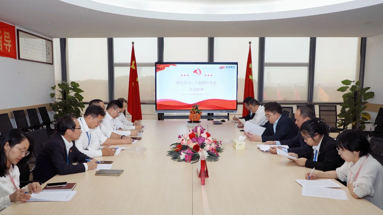 龙腾国际召开党委集体学习会议 深入学习贯彻党的二十届四中全会精神 龙腾国际召开党委集体学习会议 深入学习贯彻党的二十届四中全会精神